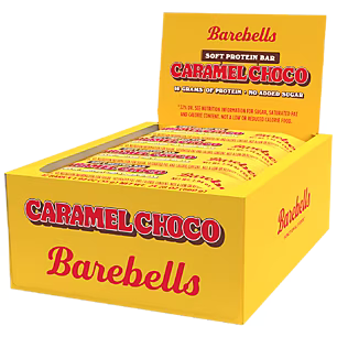 Soft Protein Bars Caramel Choco, 12 Count, 1.9oz Bars P401