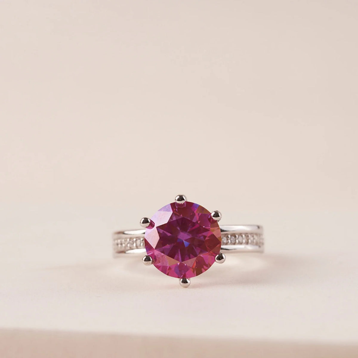 3ct Moissanite Rings 925 Sterling Silver A756296