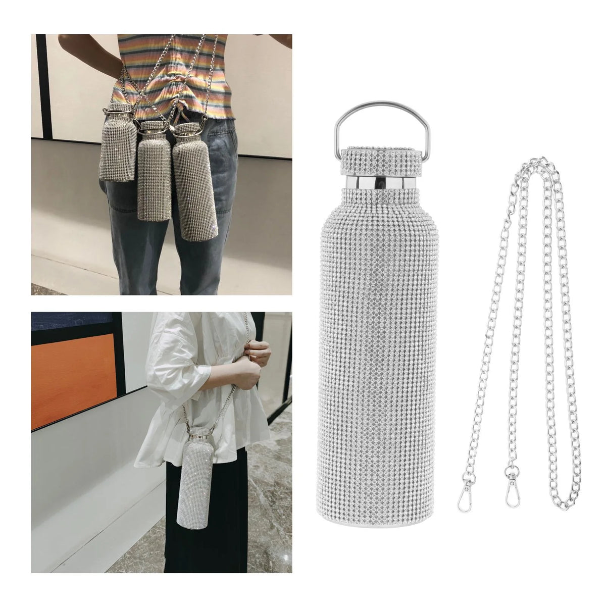 750ML Stainless Steel Thermal Water Bottle B7701
