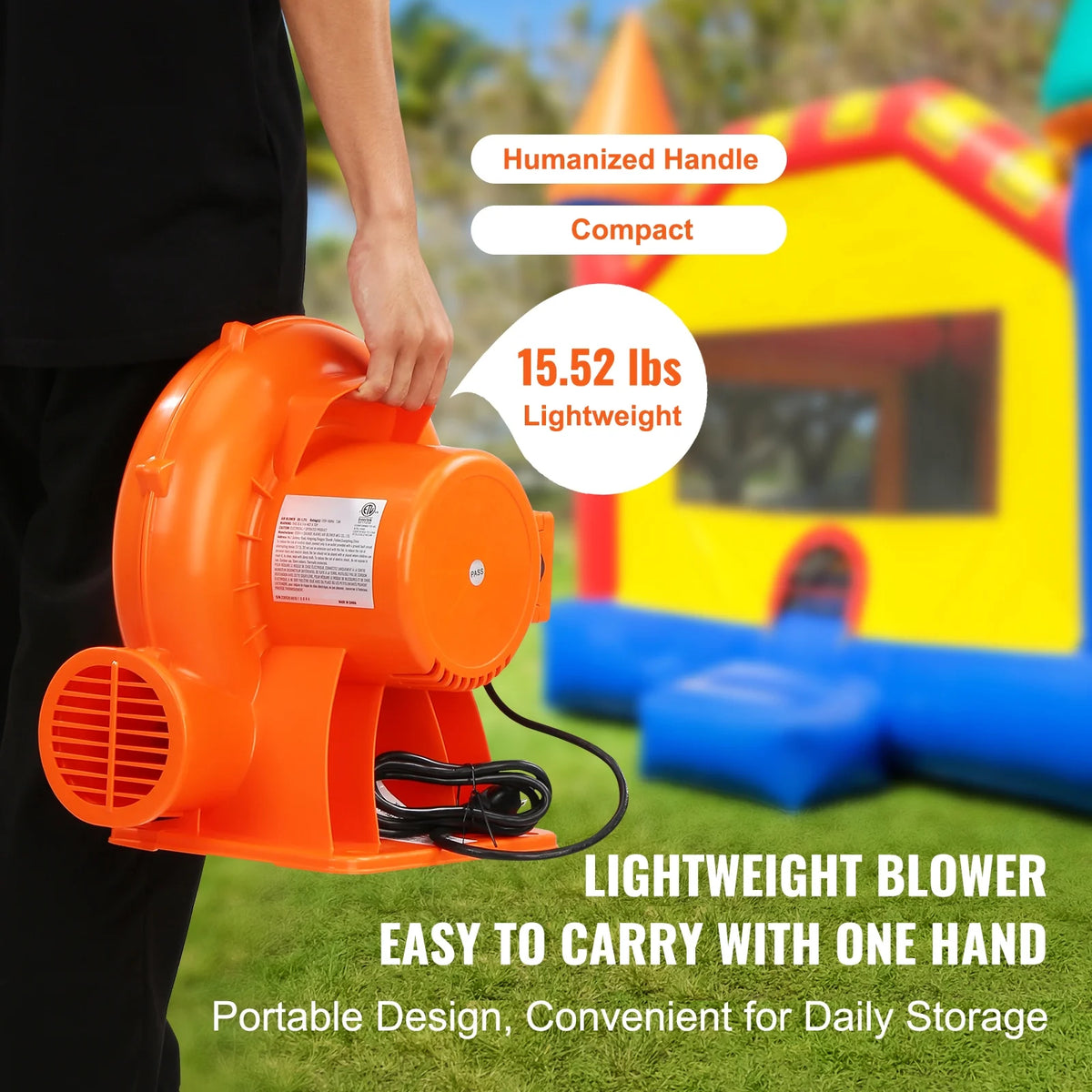 900W Commercial Air Blower for Inflatable Bounce House X7953