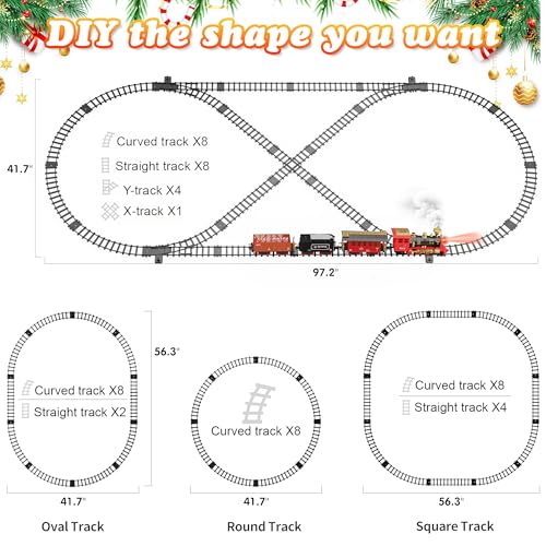 Train Set with Smoke Lights and Sound D3584