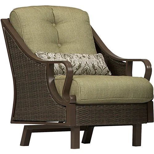 Vintage Meadow 4-Piece Wicker and Steel Conversation Set L75932