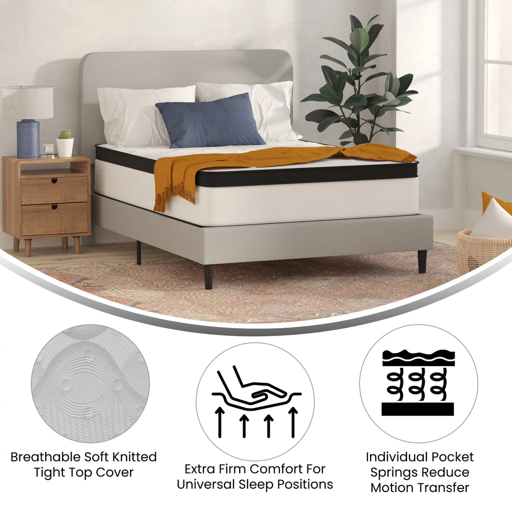 Full Hybrid Pocket Spring Mattress O655729