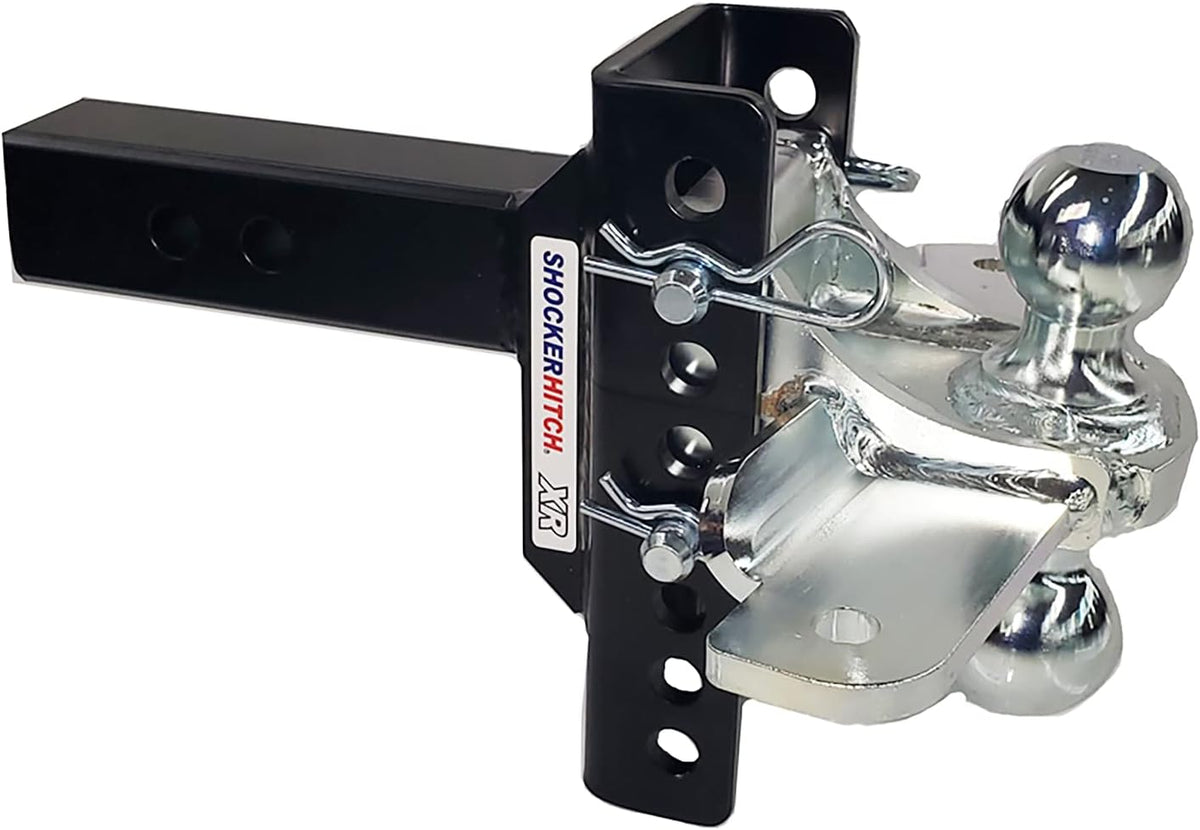 Combo Ball Mount with Sway Control Tabs, 12,000 lbs, Fits 2-1/2" Hitch H905