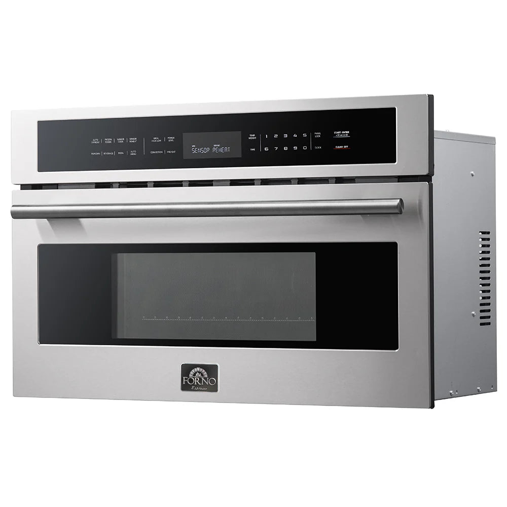 Built-In Microwave Oven with Silver Handles M44690