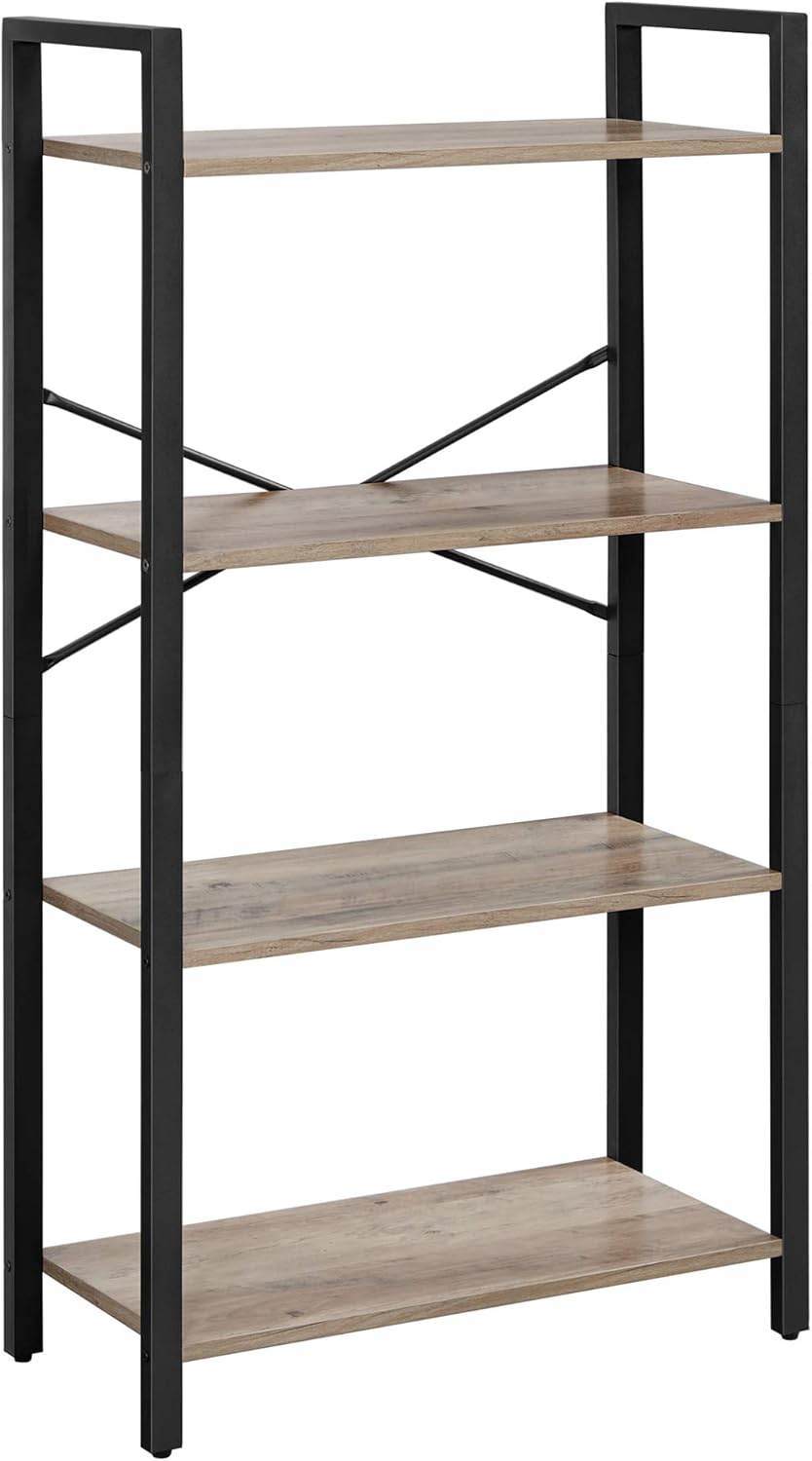 4-Tier Steel Frame Bookshelf R69238