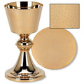 Hand Hammered Finish Chalice & Paten Set M87565
