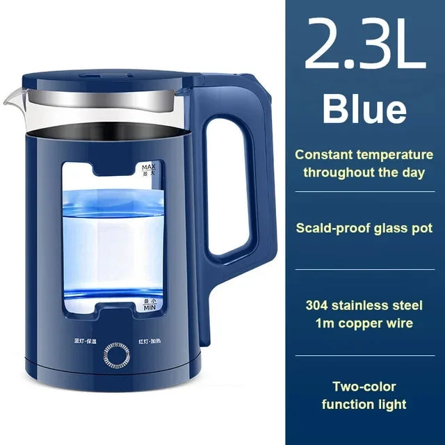 Glass Hot Water Kettle Auto-Power Off V438
