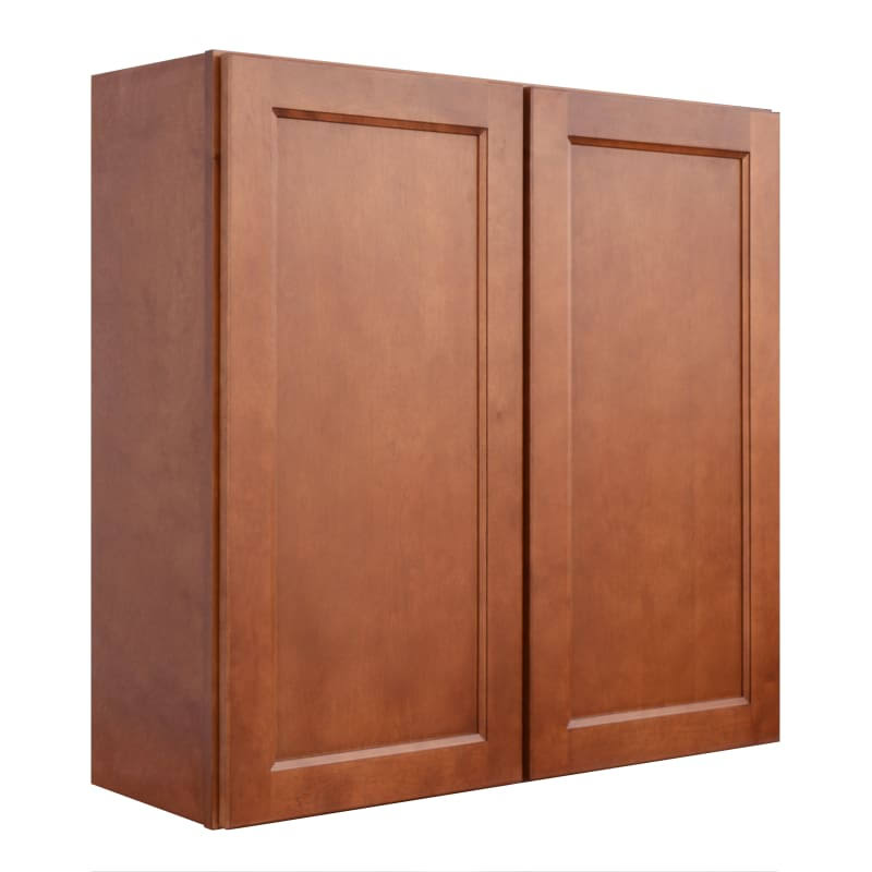 Double Door Wall Cabinet Amber Spice T4879
