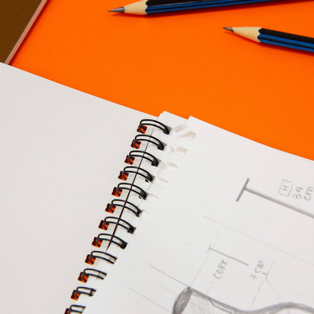 30 Ct 8.5 inch x 11 inch Spiral Sketch Book N58159