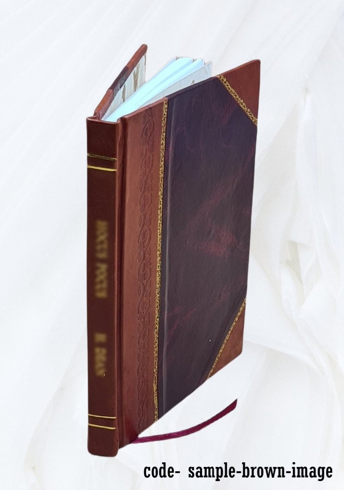 Colección de las composiciones poéticas inscritas en los arcos y arrojadas al paso de SS. Mm. En ... 1864 [Leather Bound] I28595