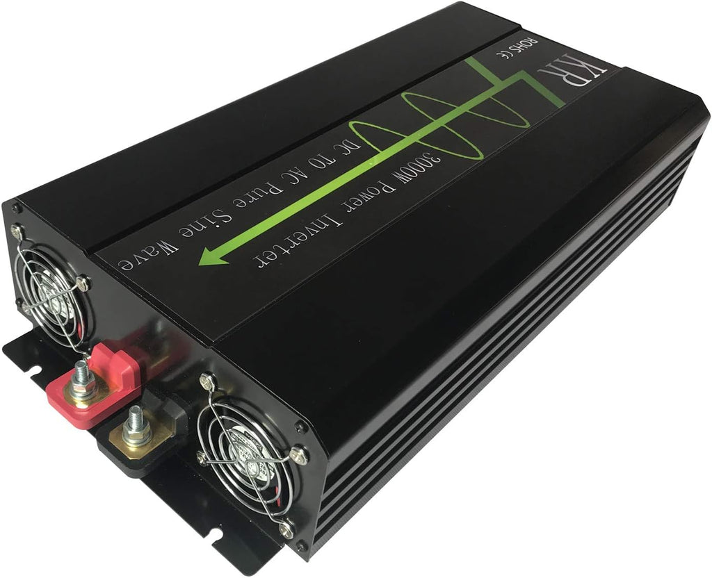3000W Pure Sine Wave Power Inverter 48V DC to 110V 120V AC 60HZ with LCD Display F725