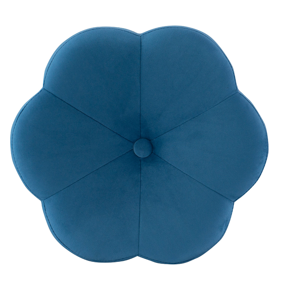Navy Velvet Vanity Stool or Ottoman Z6665