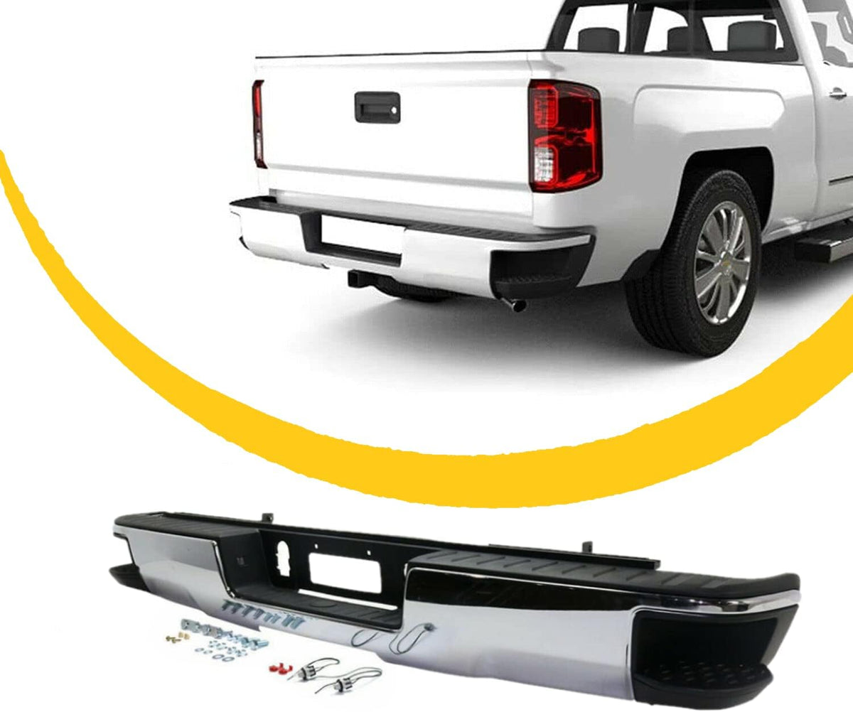 Chrome Aluminium Alloy Rear Step Bumper C66768