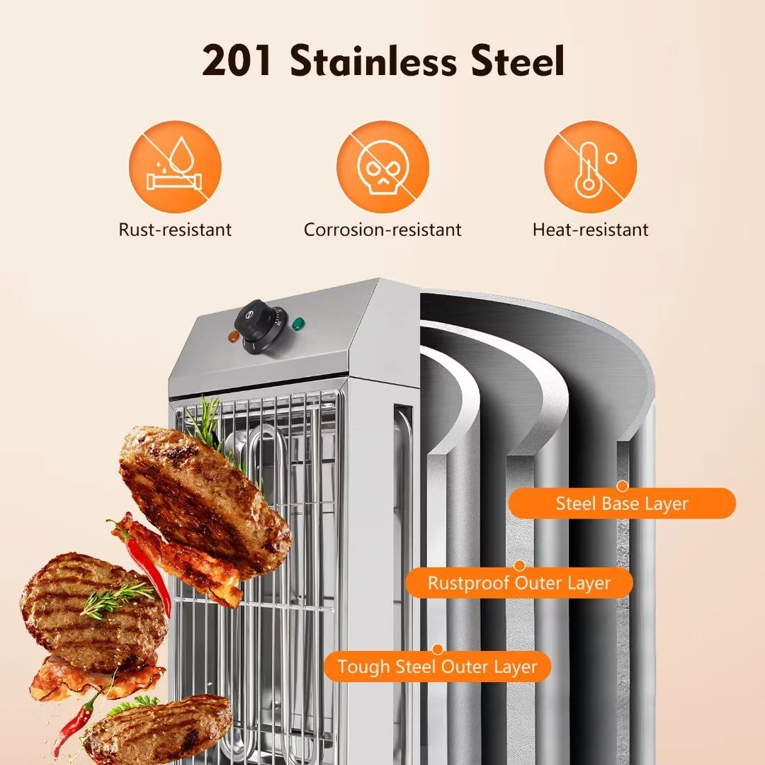 Portable Electric Stainless Steel Grill A907