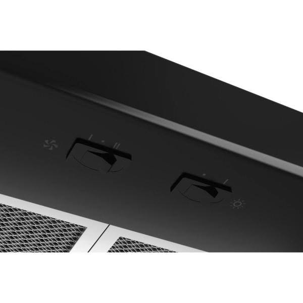 Black Under Cabinet Range Hood T373