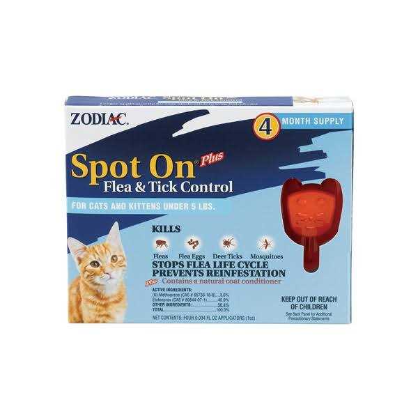 Flea Treatment for Cats & Kittens H283