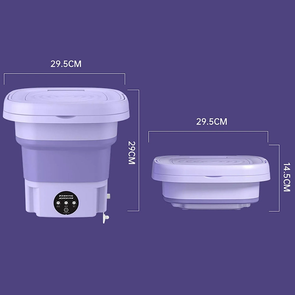 Folding Portable Mini Washing Machine O242