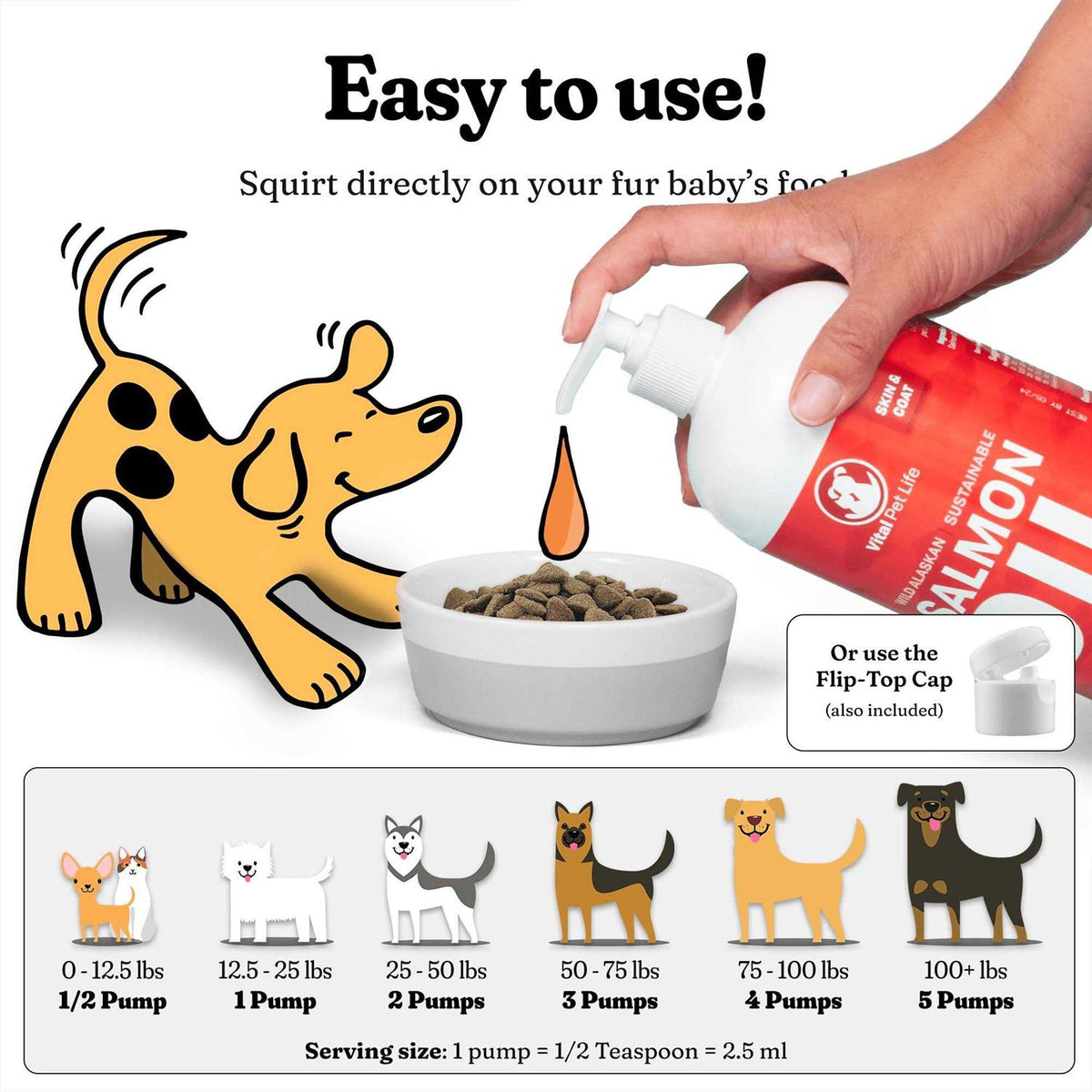 Salmon Oil for Dogs and Cats H13623