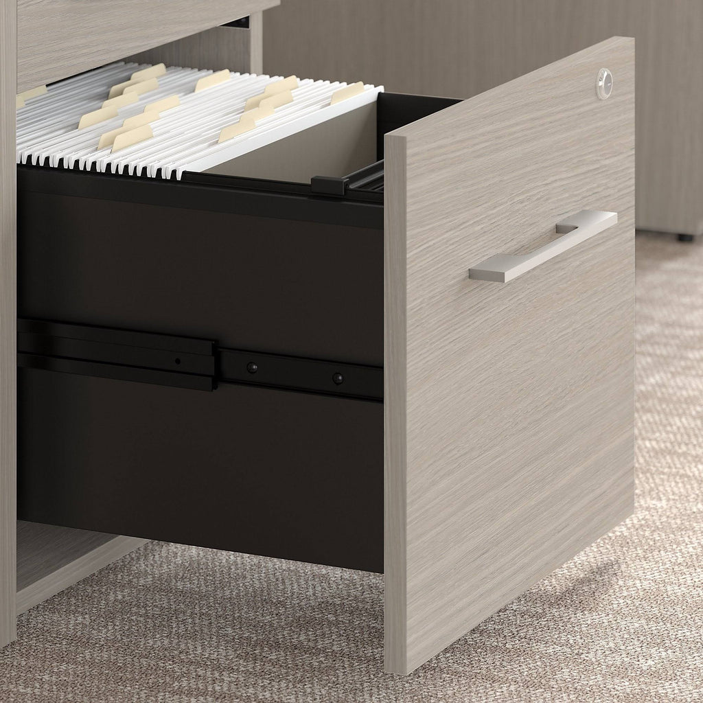 Modern Hickory 3-Drawer File Cabinet F36768
