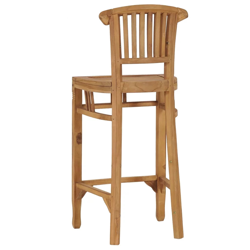 Solid Teak Wood Bar Stool K9352