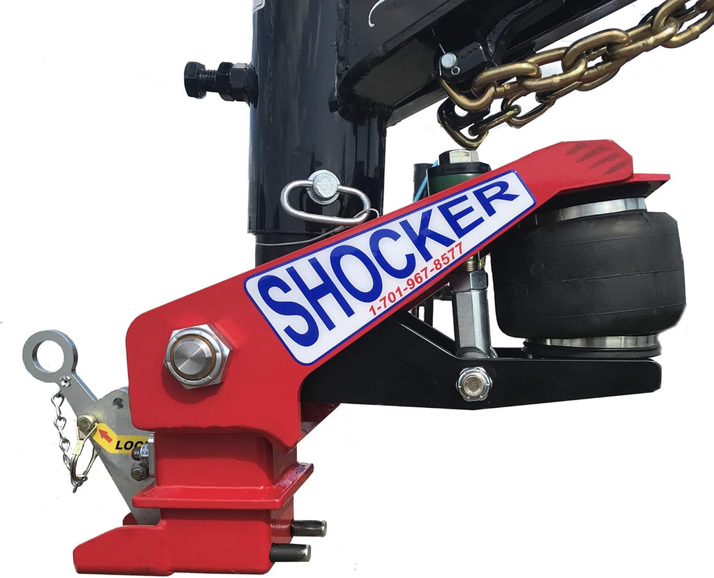 Gooseneck Air Hitch & Coupler, Round 4" Straight Pin 30K SL F146