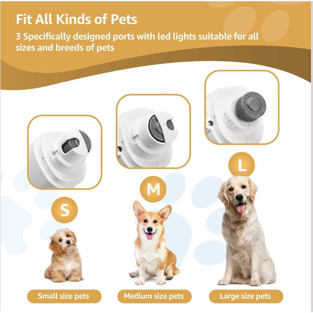 2-in-1 Dog & Cat Nail Grinders & Clippers B1272