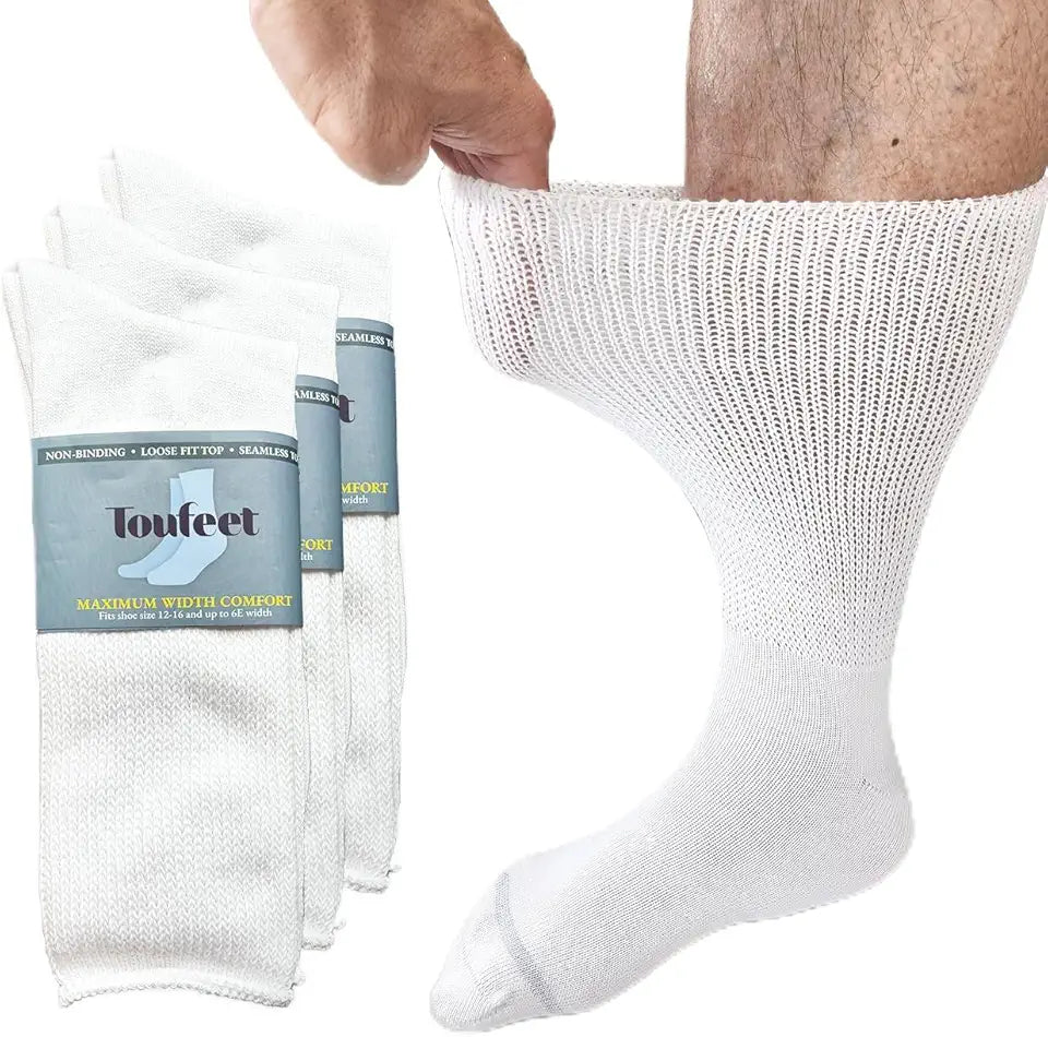 Athletic Seamless Diabetic Socks 3 Pk V195340