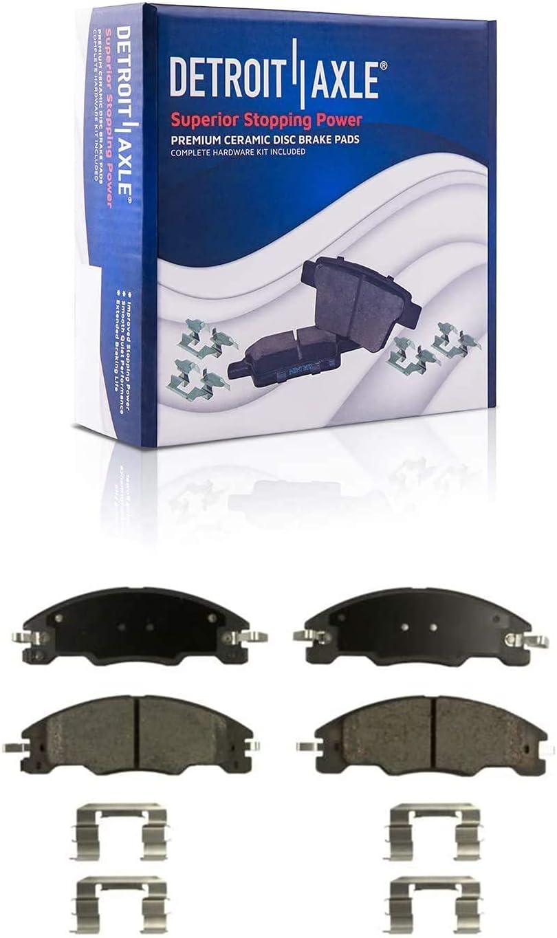 Front Disc Rotors + Brake Pads 4pc Set A272164
