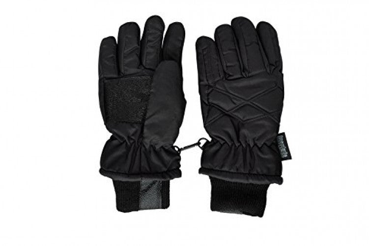 Black Thinsulate Waterproof Ski Glove J364093