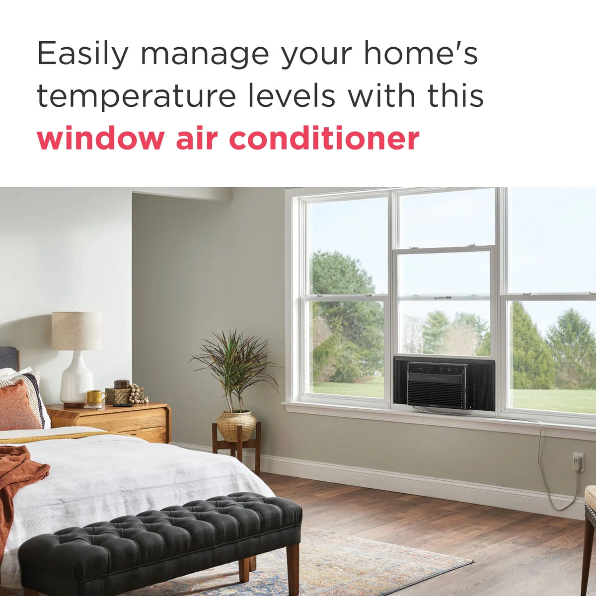 8,000 BTU Window Air Conditioner with Remote Q377845