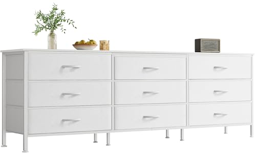 63 Inch 9 Drawer Dresser H578