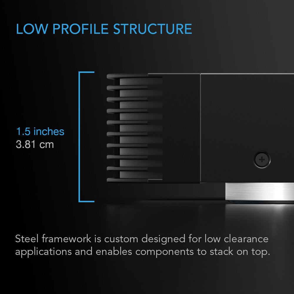 Quiet Cooling Fan System for AV Cabinet Components B5095