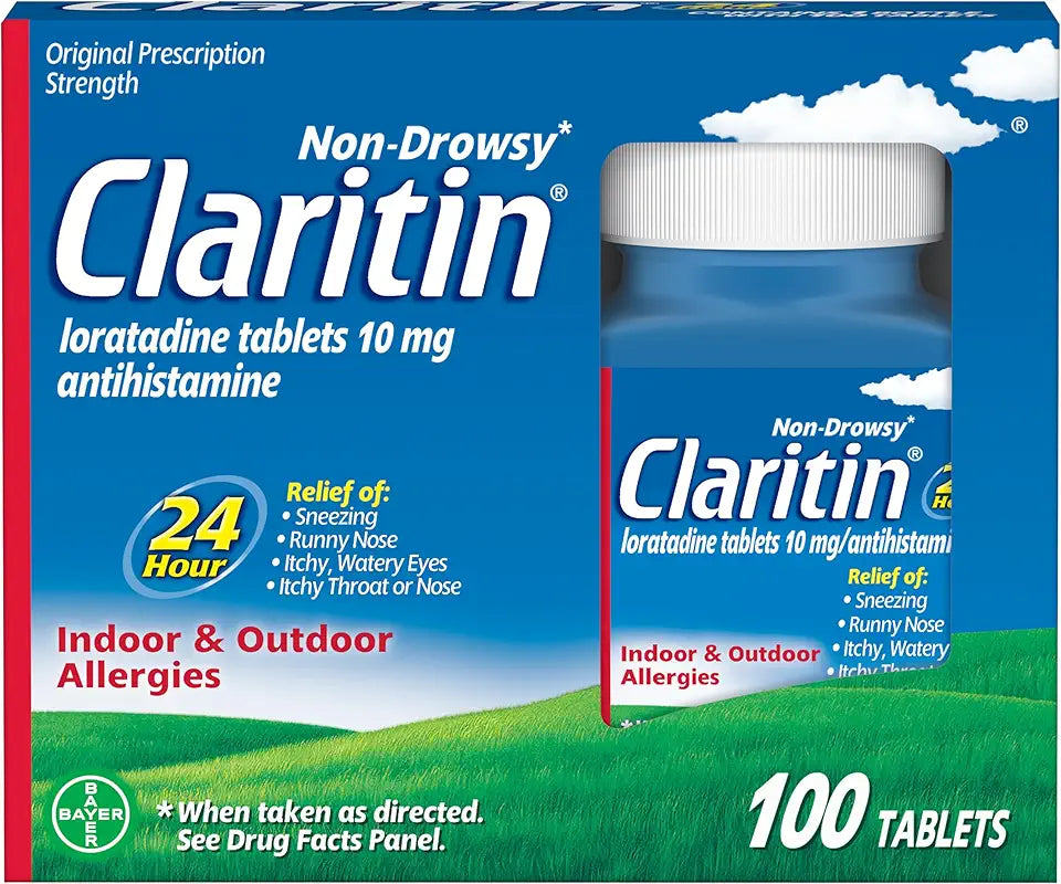 Loratadine 10mg Antihistamine 100 Tablets O737702