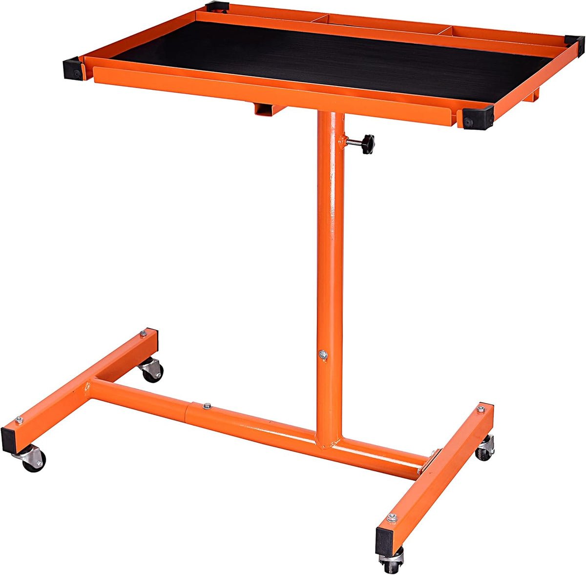 Orange Rolling Tool Tray With Drawer Work Table A790