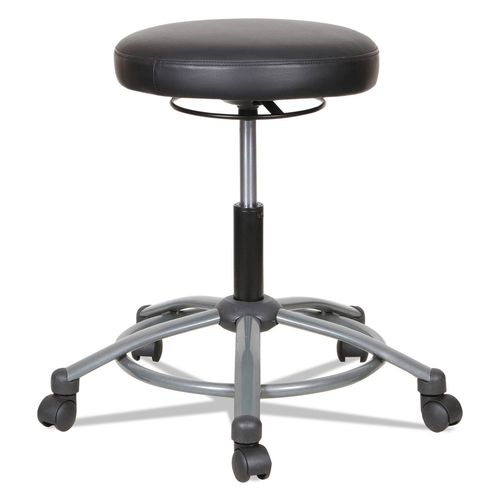 Black Height-Adjustable Utility Stool Z27044