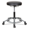 Black Height-Adjustable Utility Stool Z27044