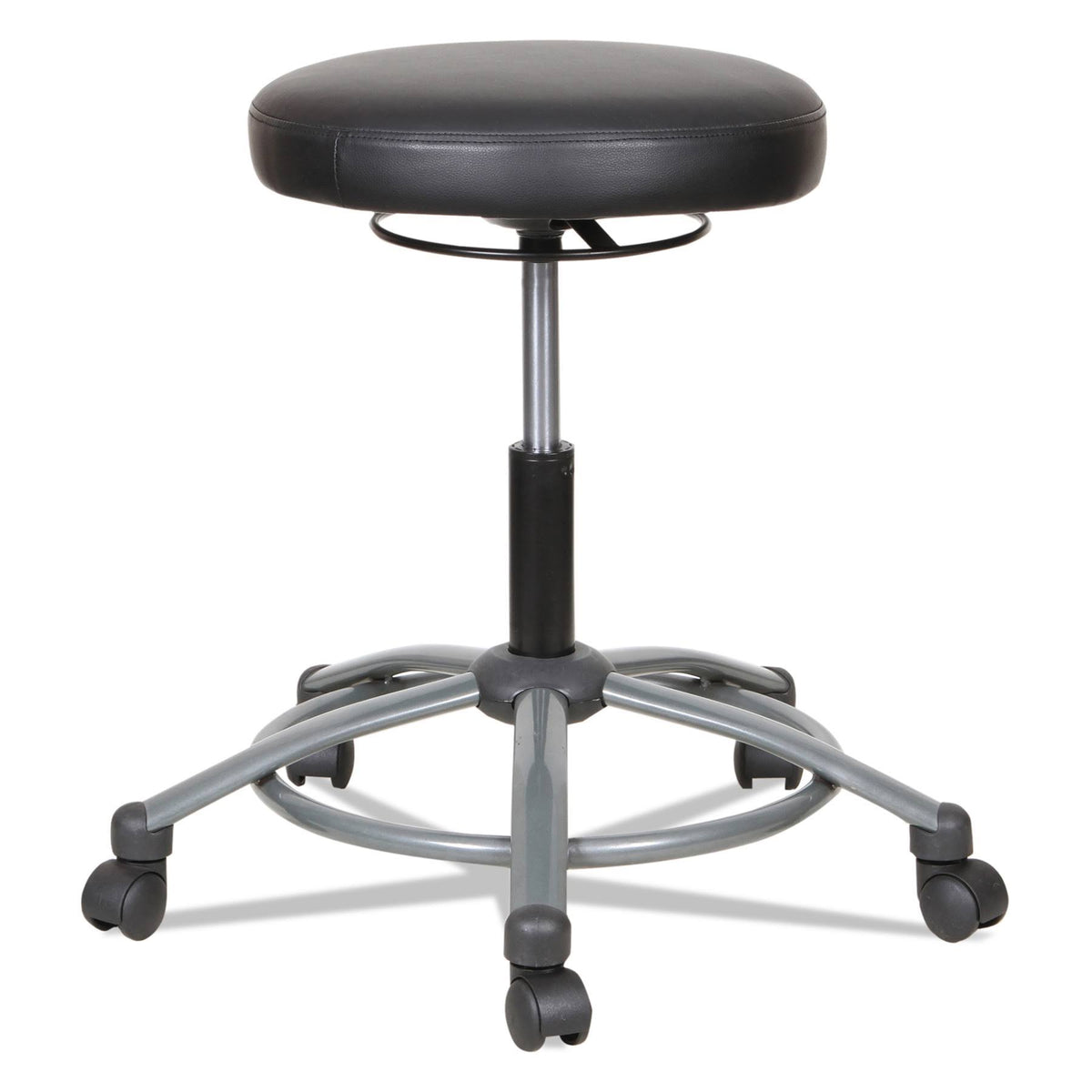 Black Height-Adjustable Utility Stool Z27044